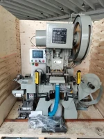 punch machine with mold for flip off seal