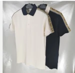 New Men's Golf Polo Shirt Knitted clothing Cotton garment printing Luxury T-Shirt Polo shirt,