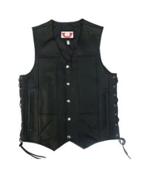 Motorbike Leather Vests RN-110