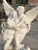 Import High quality western famous carving stone cupid statue marble couple angel sculpture from China