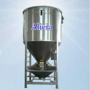 stainless steel barrel mixer for polymer granules