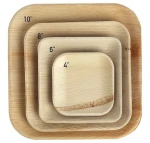 Palm Leaf Disposable Plates – 100% Natural, Biodegradable & Chemical-Free