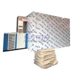 Rubber wood poplar wood furniture board drying oven, heat pump walnut wood egg tray wood drying kiln