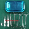 14 Pcs Minor Surgery Set | Stainless Steel Surgical Instrument Kit | Clinic & Hospital Procedure Set | CE Certified