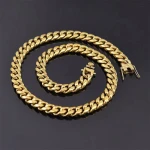 Chao Brand Titanium Steel Cuban Necklace