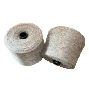 Soft-feeling PBT Core Spun Yarn 2/48Nm cotton acrylic blended spun yarn for sweater