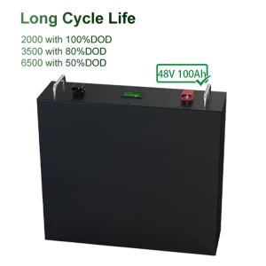 High Power Solar Home Storage Bateria litio Akku LiFePO4 Pack battery 48V 100Ah Lithium ion Battery