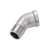 Import Inside & outside socket  Street Elbow 45 Degree elbow Stainless Steel Pipe Fitting BSPP Male to Female from China