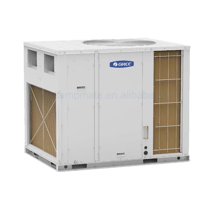10-62kW SEER 16-20 roof-mounted Rooftop Packaged air conditioning For  Workshop and office