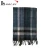 Import 100% acrylic woven plaid tassel scarf girls winter knitted knit scarf from China