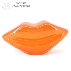 100% Food Grade Plastic Red hot Lips shaped sweet Candy container / Gift Box / Case