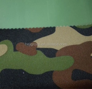 100% polyester camouflage design military and outdoor waterproof fabric to made tent and bag