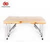 100% Test Trade Assurance Restaurant Furniture Garden Folding Wooden Outdoor Garden Table And Chair Set