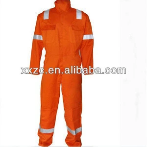 100%cotton fire retardant workwear with reflective tape
