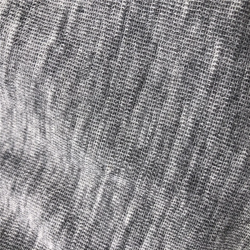 100%mercerized merino wool 1*1 rib fabric 64"*160G/M2 Single Jersey Cashmere/Modal/Tencel Blended Knitted