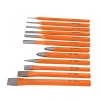 12 Pcs Professional Mechanics Punch and Chisel Set Machine Taper Tool Steel Chisel Taper Centre Pin Punches