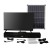 128wh Lighting Kits System for Rural with LED Light Fan Soundbar 25W Solar Panel