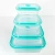 Import 1.2L Light Green Food Grade Silicone Seal Foldable Storage Lunch Box Food Container from China