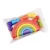 12pcs Wooden Rainbow toy creative wood rainbow stacked balance blocks baby toy Montessori educational toys for children