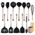 Import 13PCS Copper Plated Handle Silicone Kitchen Cooking Utensils Set Cooking Tools from China