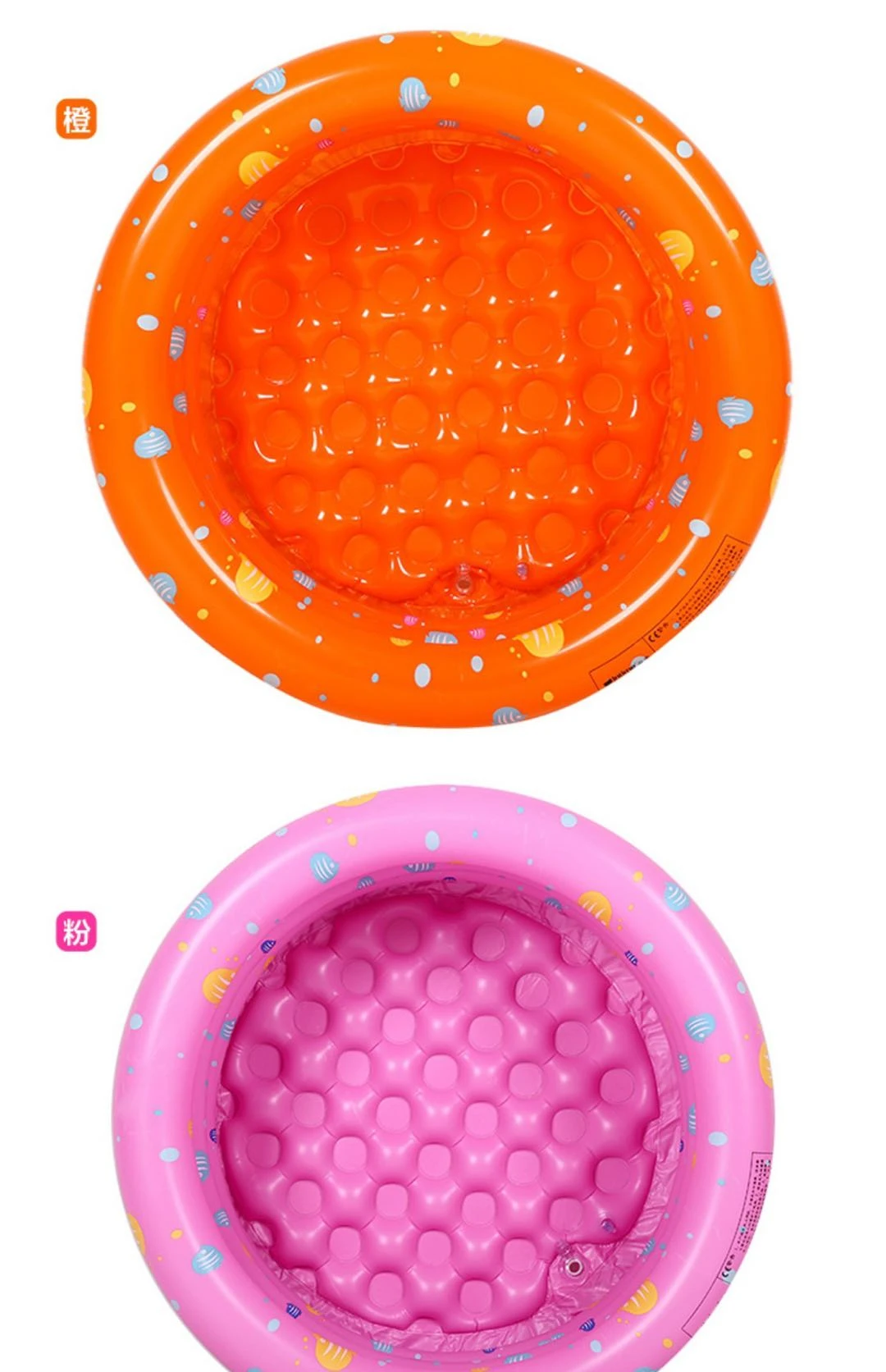 150cm three ring  factory price high quality circular printed inflatable swimming pool