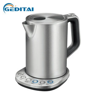 1.5L Temperature control stainless steel electric water  kettle