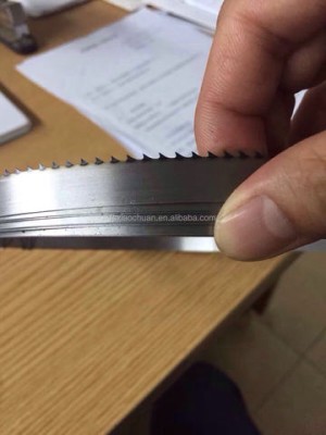 1740mm Hot sale frozen fish cutting saw blade by welded length
