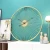 Import 20 " Fashion retro round metal minimalism modern living room creative decoration wrought iron large wall clock from China