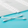 200 double-ended cotton swabs pointed beauty sanitary  eye shadow cotton swabs and makeup remover swabs
