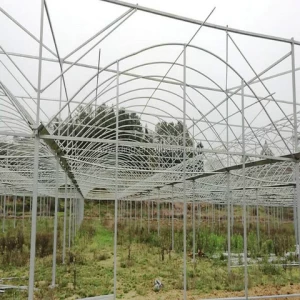 200micron UV resistant plastic film multi-span greenhouse