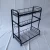 201 stainless steel with black coating standing kitchen bottle jars organizer rack spice rack 2tiers 3tier can choose