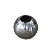 201/304 stainless steel punching ball  polishing decorative hollow large metal spheres
