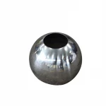 201/304 stainless steel punching ball  polishing decorative hollow large metal spheres