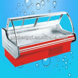 2016 Hot sell supermarket meat display chiller,meat refrigerator showcase