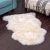 Import 2017 Factory wholesale Soft Animal Fur Products Single Pelt Sheepskin Rug Collection from China from China