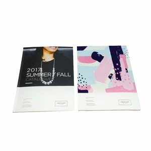 2017 high quality customized glossy paper printed magazine