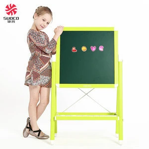 2017 New Style Multifunctional PVC Standing Magnetic Easel for Kids