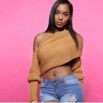 2018 autumn and winter long sleeve  sweaters european and american women fashion sweaters