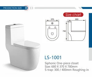 2018 Factory directly supplies ceramic one-piece S-trap japan enema toilet