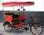 Import 2018 new design wholesale price touris Retro electric rickshaw from China