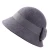 Import 2018 New Fashion Ladies 100% Wool Women Winter Bowler Hat With Bowknot from China