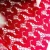 Import 2018 red bales brocade lace fabric wedding dress fabric quirky design from China