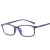 Import 2019 high quality fashion TR90 blue blocking glasses designer eyeglass frames men and women from China