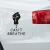 Import 2020 America Black Lives Matter Car Sticker Durable Removable Vinyl Window Sticker Bumper I Can&#39;t Breathe Sticker Decal from China