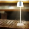 2020 New Arrival LED Hotel Design Desk Lamp  Restaurant Cordless Table Lamp With USB Interface