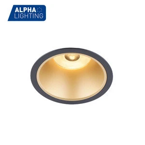 2020 New Arrivals Colored Anti Glare Led COB Dimmable Recessed Down Light 10w Led Downlights