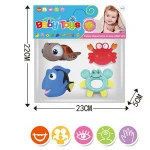 2020 new kids animal shaped baby plastic floating shower swimming bath toys