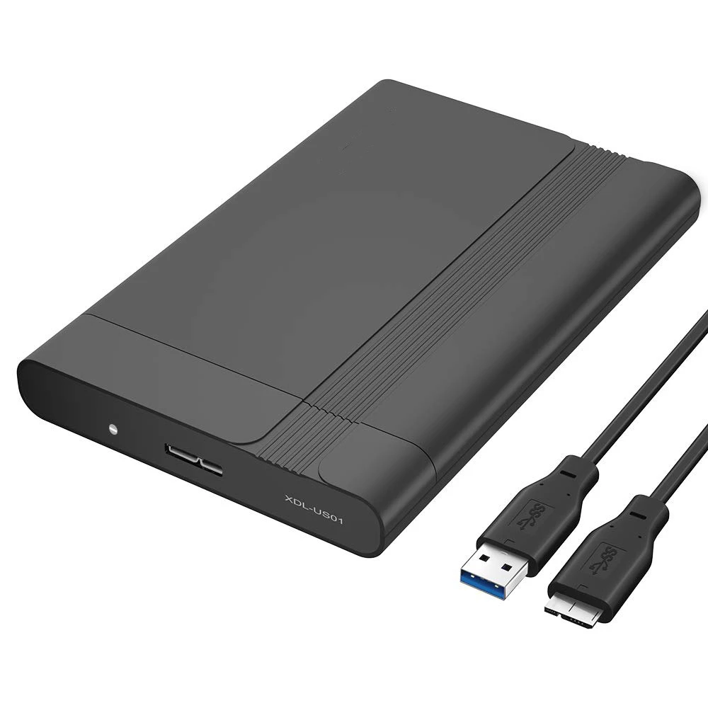 2020 Newest External SSD Enclosure Tool-Free for 2.5 inch hard disk USB 3.0 hard drive enclosure hard drive box