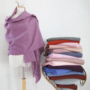 2020 wholesale designer luxury bandana scarves pashmina warm warp knit cashmere winter shawl scarf women