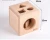 Import 2021 Chinese Natural wooden toys shape block educational match wood box toy for Infant learing and training WBC003 from China